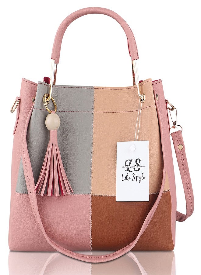 LIKE STYLE handbag women handbag PC-3 (PINK) - Image 2